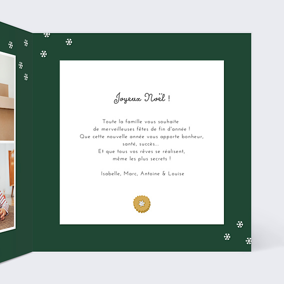 Carte de Noël Pain d'Épices