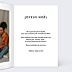 Carte de Noël Votre photo en illustration minimaliste