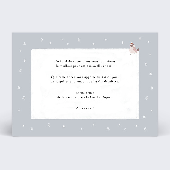 Carte de Noël Chalet