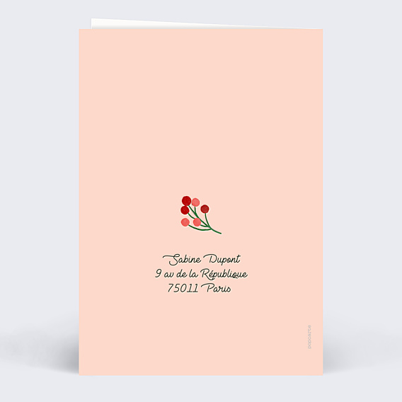 Carte de Noël Enveloppe