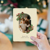 Carte de Noël Essence d'hiver
