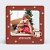 Carte de Noël Chocolat Chaud