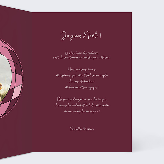 Carte de Noël Briller toute l'année - Alicia Flipo x Popcarte
