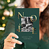 Carte de Noël  Grande Typographie Noël Après 1