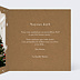 Carte de Noël  Bonhomme de Neige Retourné Intérieur Droit