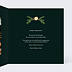 Carte de Noël  Orange Cannelle Intérieur Droit