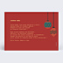 Carte de Noël Bon pour shopping