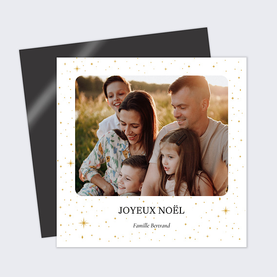 Carte de Noël Etoile du Matin