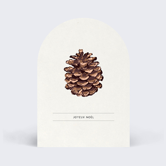 Carte de Noël Pin