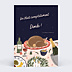 Carte de Noël Complètement dinde