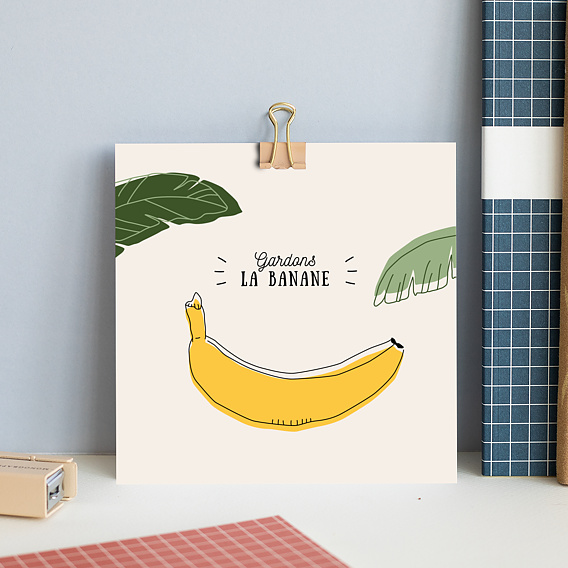 Carte de vie d'entreprise Gardons la Banane