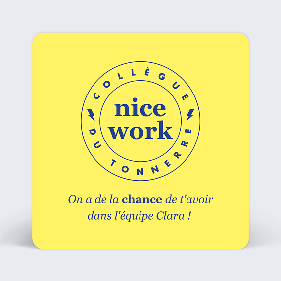 Carte de vie d'entreprise Motivation