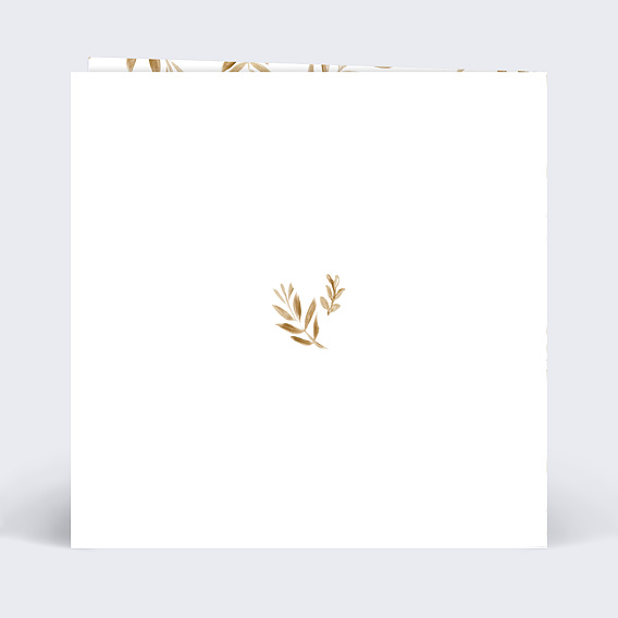 Carte bon rétablissement Golden jungle Verso