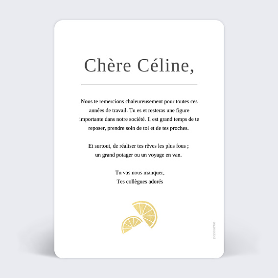 Carte de départ Trinquons Verso