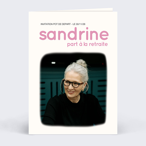 Carte de départ Livre Retraite Après 1