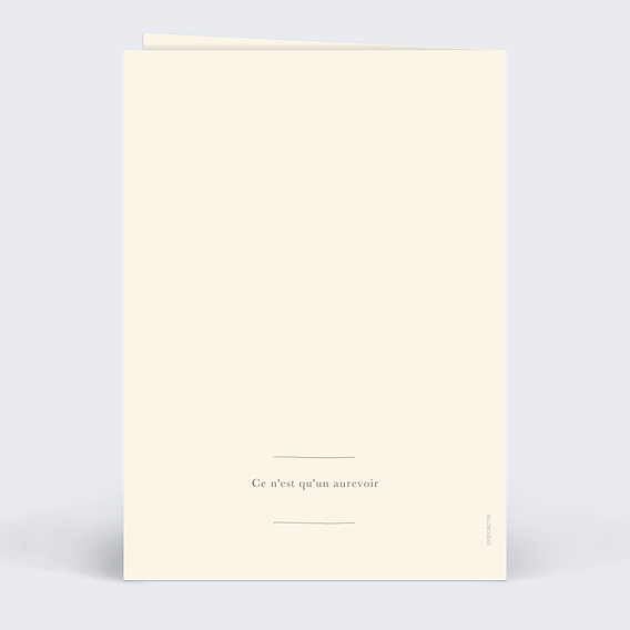 Carte de départ Grand Cru Verso