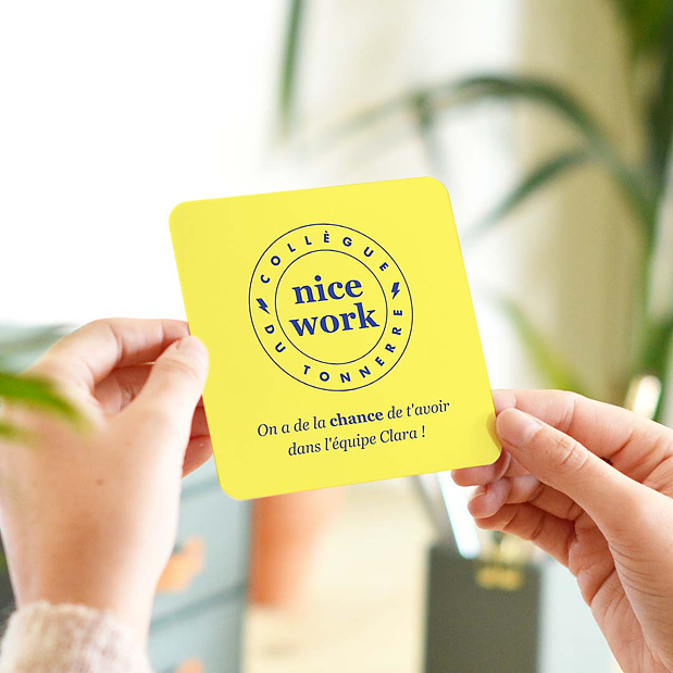 Carte de Vie d'Entreprise Motivation