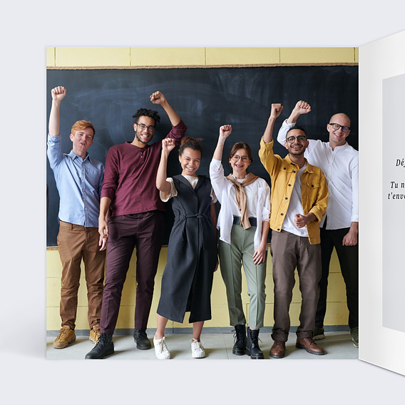 Carte bon rétablissement À Très Vite Intérieur Gauche