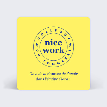 Carte de Vie d'Entreprise Motivation