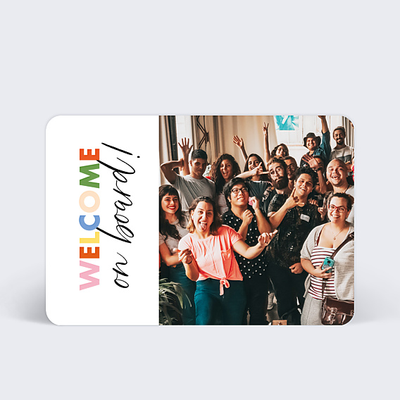 Carte de bienvenue Accueil