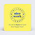 Carte de bienvenue Motivation