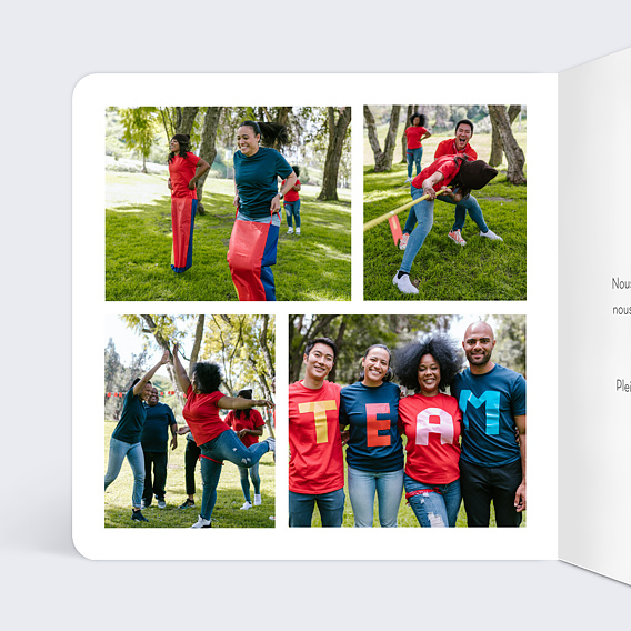 Carte bon rétablissement Be Happy Intérieur Gauche