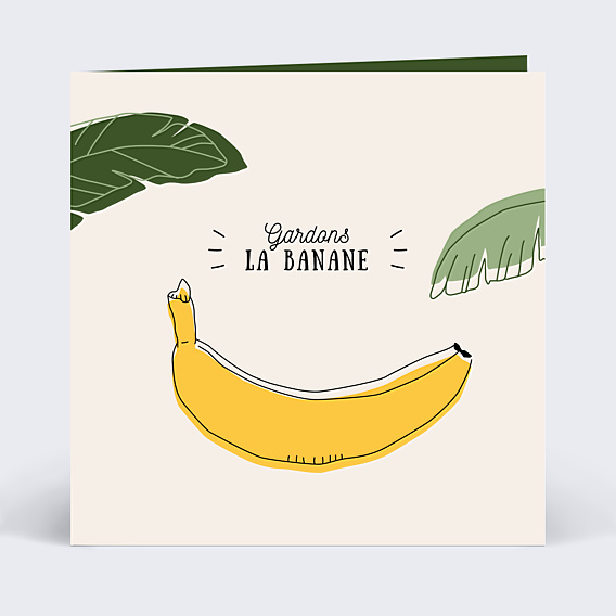 Carte bon rétablissement Gardons la Banane