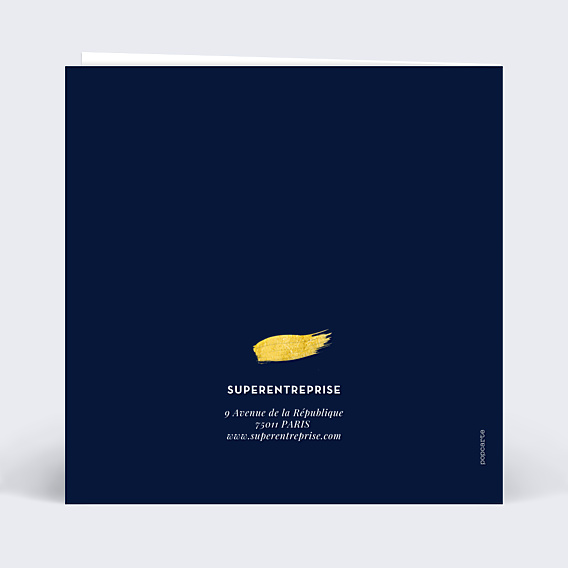 Carte de bienvenue Citation Encouragements