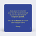 Carte de vie d'entreprise Motivation Verso