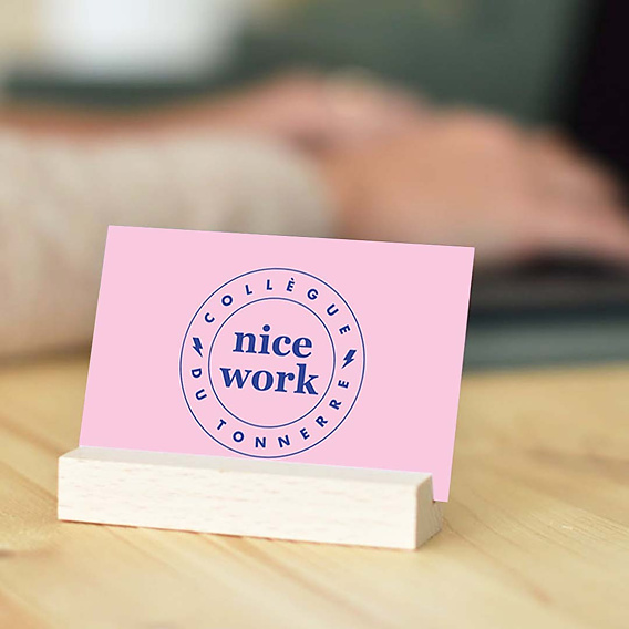 Carte de bienvenue Motivation Petit Format Après 4