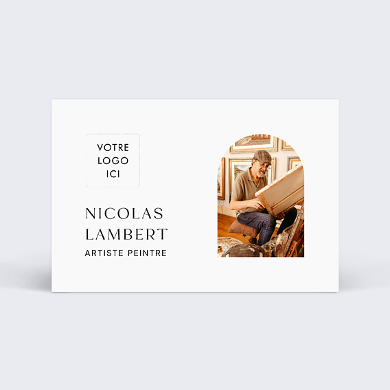 Carte de visite Logo Photo