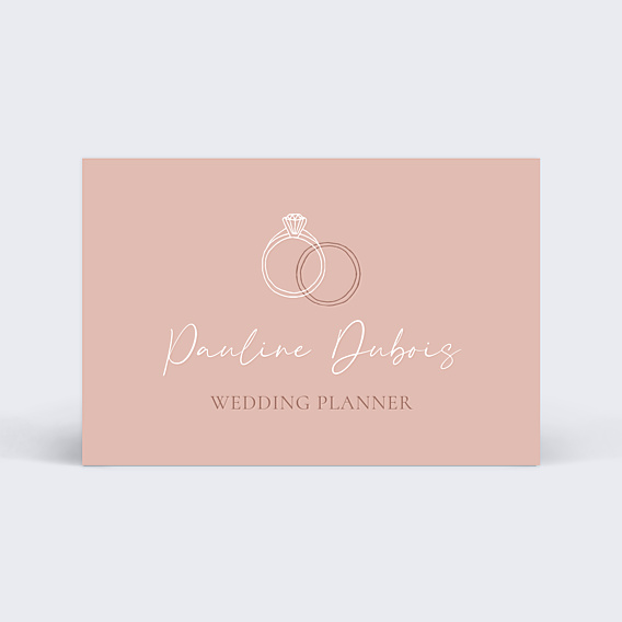 Carte de visite Wedding planner