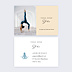 Carte de visite Yoga