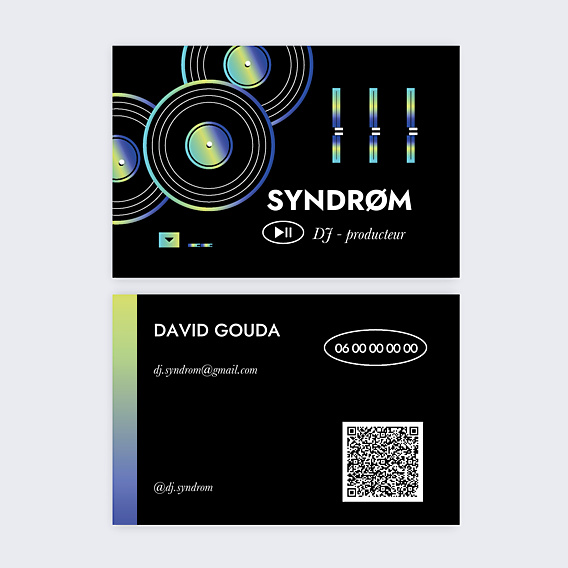 Carte de visite DJ