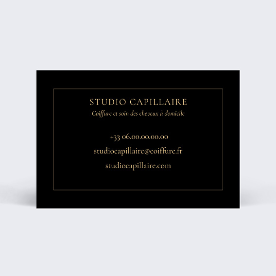 Carte de visite Coiffeur élégante