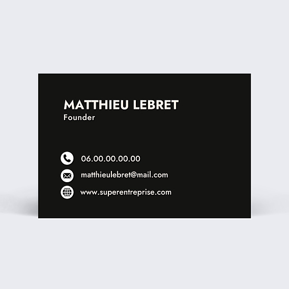 Carte de visite Simple