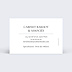 Carte de visite Avocat balance Verso