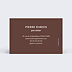 Carte de visite Pet sitter Verso
