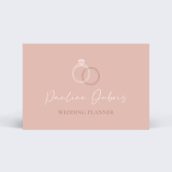 Carte de visite Wedding planner