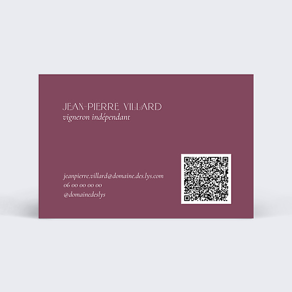 Carte de visite Vigneron