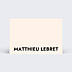 Carte de visite Simple