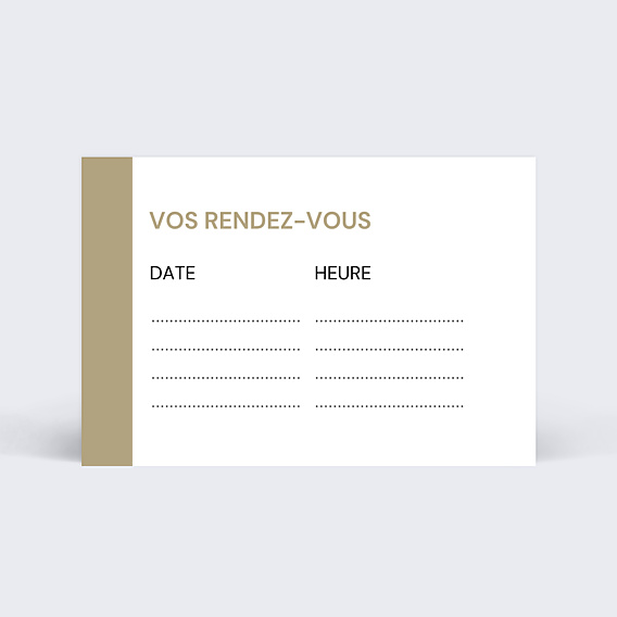 Carte de visite Ostéopathe