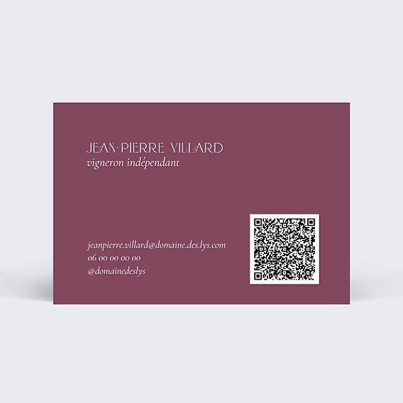 Carte de visite Vigneron