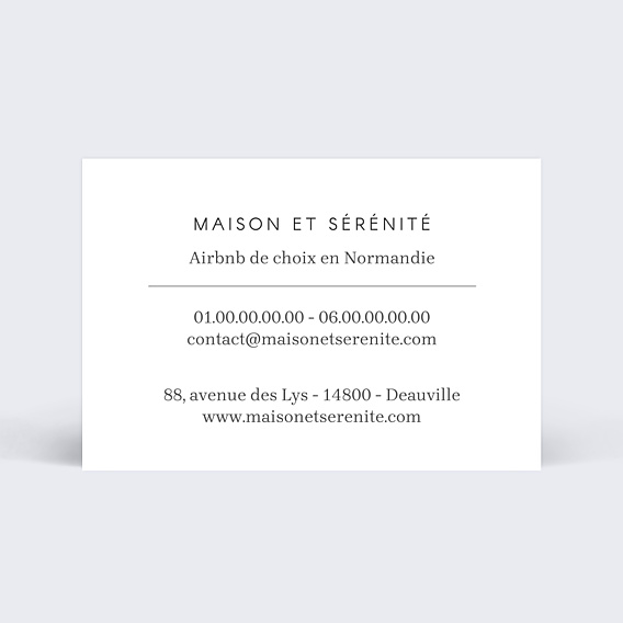 Carte de visite Airbnb