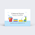 Carte de visite Ménage illustrative