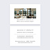 Carte de visite Airbnb