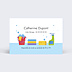 Carte de visite Ménage illustrative