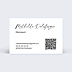 Carte de visite Mannequin