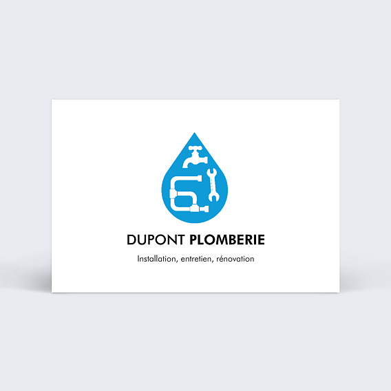 Carte de visite Service plombier