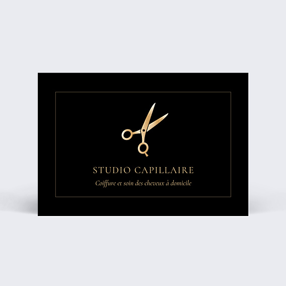 Carte de visite Coiffeur élégante
